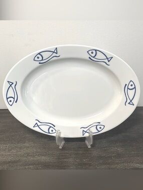 DANICA 15” Bistro Fish Serving Platter Dish
